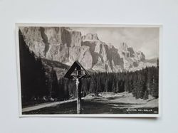Vykort Italien. Gruppo Del Sella