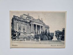 Vykort Wiesbaden Hessisches Staatstheater