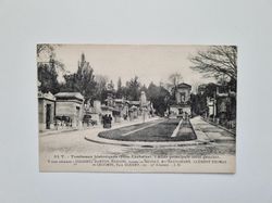 Vykort Tombeaux historiques (Père-Lachaise)