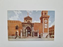 Vykort Venezia Arsenale Ingresso