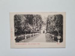 Vykort Villa Pallavicini-Durazzo Arco di Trionfo e Viale