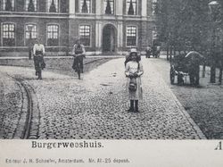 Vykort Burgerweeshuis Alkmaar