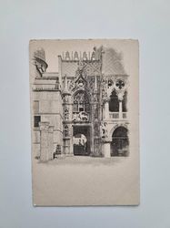 Vykort Piazza S. Marco. Venezia