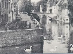 Vykort Bruges Green Quay.