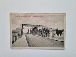 Vykort Brücke über den Mittelland-Canal Sachsenhagen-Lindhorst