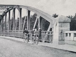 Vykort Brücke über den Mittelland-Canal Sachsenhagen-Lindhorst