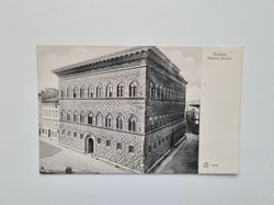 Vykort Florens, Italien. Palazzo Strozzi