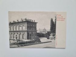 Vykort Florens, Italien. Palazzo Pitti