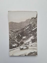 Vykort Bil på slingrande väg nära Carretera de Soller Mallorca