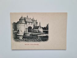 Vykort BRUGES, Porte d'Ostende.