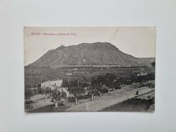 Vykort JATIVA- Arrozales y Cerro del Puig