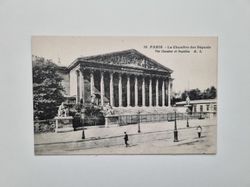 Vykort Frankrike. Paris. Palais Bourbon
