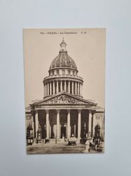 Vykort Frankrike. Paris, Panthéon