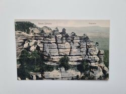 Vykort Böhm. Schweiz Prebischtor