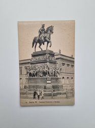 Vykort Berlin W. Denkmal Friedrichs d. Grossen