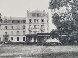 Vykort Frankrike. Saint-Honoré-les-Bains. Hôtel du Morvan
