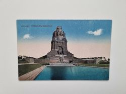 Vykort Leipzig. Völkerschlachtdenkmal.