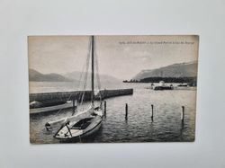 Vykort Frankrike. Aix-les-Bains. Bourgetsjön