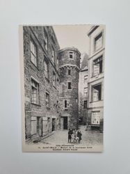 Vykort Frankrike. SAINT-MALO Duchess Anne's House