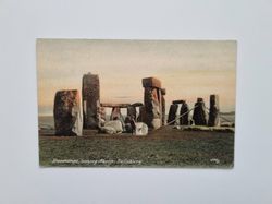 Vykort Stonehenge, looking North, Salisbury