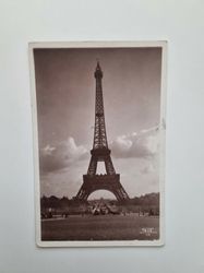 Vykort Paris. Eiffeltornet, 1929