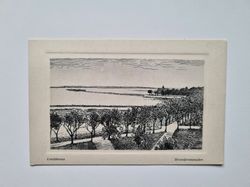 Vykort Landskrona Strandpromenaden