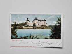 Vykort Leckö Slott