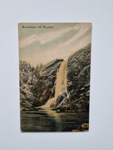 Vykort Brudslöjan vid Storlien 1913