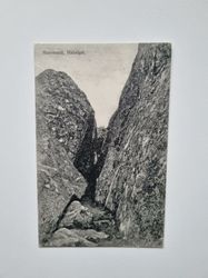 Vykort Marstrand, Nålsögat.