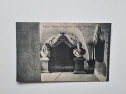 Vykort Magnus Gabriell de la Gardies Gravkor. Varnhem