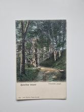 Vykort Ramlösa brunn. Filosofiska gången