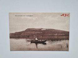Vykort Kiirunavaara och Luossajärvi