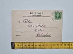 Vykort Höst. Svenskt motiv, 1902