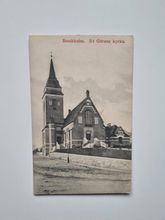 Vykort Stockholm. S:t Görans kyrka