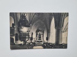 Vykort Leksands kyrka