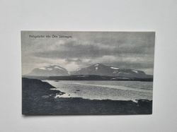Vykort Helagsfjellet från Öfre Skärvagen.