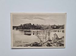 Vykort Oxelösund, Motiv från Marsviken
