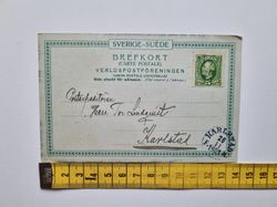Vykort Höst 1901. Paul Heckscher, Sthlm.