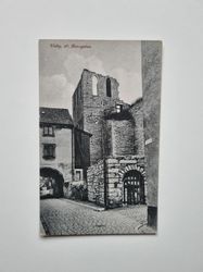 Vykort Visby, St. Hansgatan