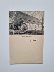 Vykort Sigtuna. Mariakyrkan