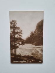 Vykort Trollhättan. Kopparklinten