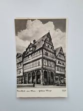 Vykort Frankfurt am Main - Goldene Waage