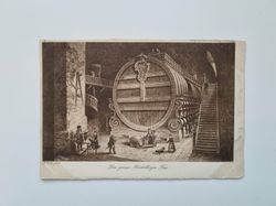Vykort Das grosse Heidelberger Fass