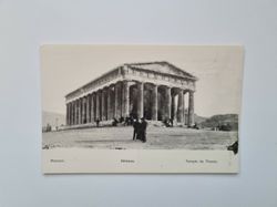 Vykort Aten. Temple de Thesée.