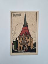 Vykort Rostock Steintor
