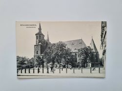 Vykort Braunschweig. St. Magni Kirche