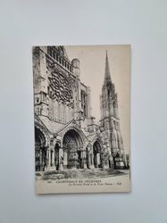 Vykort Notre-Dame de Chartres