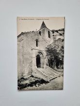 Vykort Frankrike. Les Baux-de-Provence