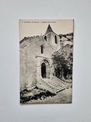 Vykort Frankrike. Les Baux-de-Provence