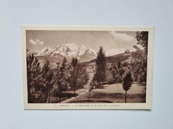 Vykort Frankrike. Combloux. Le Parc du Mont Blanc